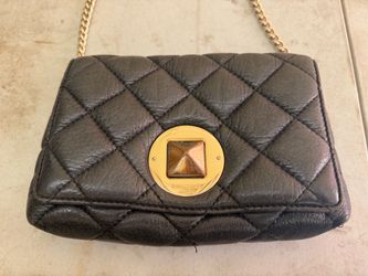 KATE SPADE Astor Court Naomi Quilted Black Leather classy Crossbody Shoulder Bag