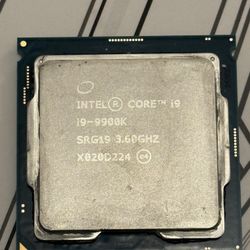 Intel 9900k CPU 