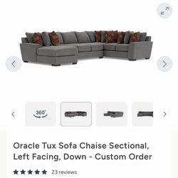 Couch Grey Sectional