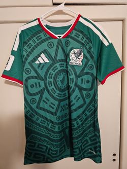 Men's Adidas Mexico Home Jersey 2026 World Cup Patch Medium