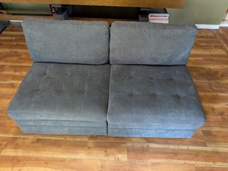 2 Modular sectional couch middle sections