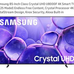 Samsung 85-Inch Class Crystal Tv 