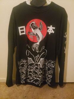Japan fish Sleeve Size M