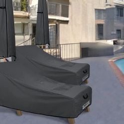 New Lounge Chair Cover 76 X 32 Black
