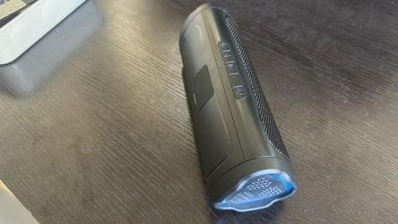 Brand New Compact Portable Bluetooth Speaker – Waterproof with LED Lights