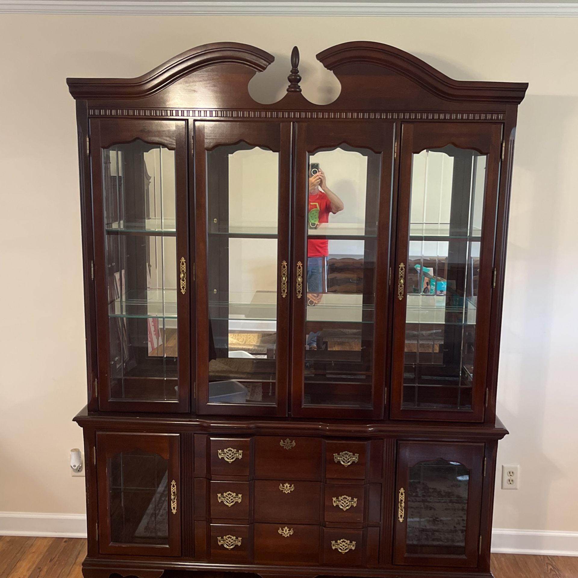 Cherry China Cabinet 
