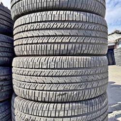 245/55r18 Goodyear tires con 80% de vida las 4