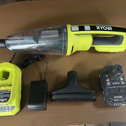 Ryobi tools 18V Cordless Performance Handheld Vacuum Kit with 2.0 Ah Battery and Charger