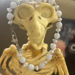 Monet Vintage Blue Lace Agate Bracelet