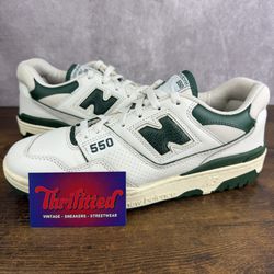 New Balance Aimé Leon Dore x 550 Evergreen Size 9.5 BB550ALD White Green Men’s Shoes OG Rare