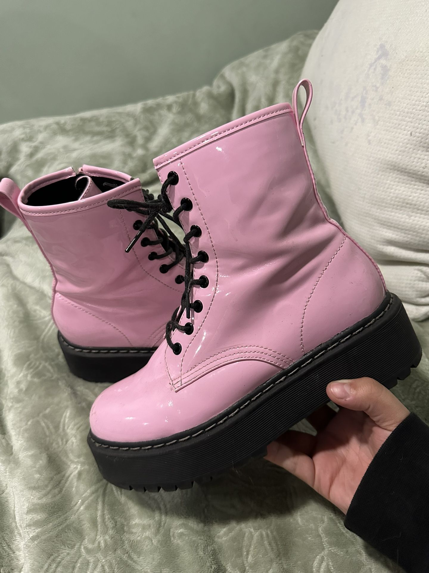 Steve Madden Pink Boots
