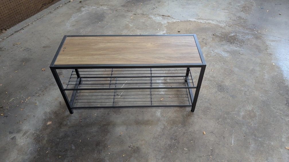 Shoe Rack And Bench