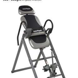Innova ITX9900 Inversion Table with Air Lumbar Support, Black/Gray
