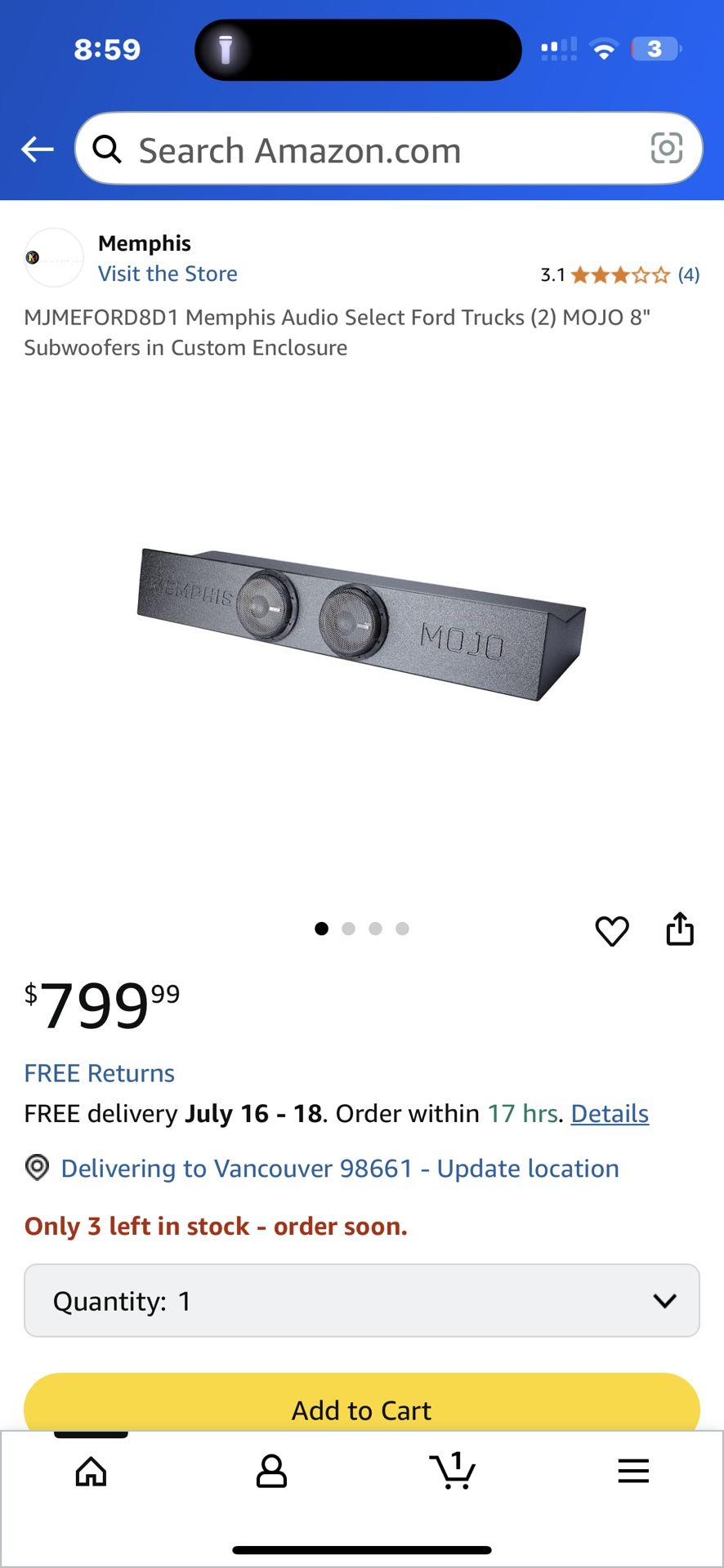 Memphis Mojo Enclosure For F150 Trucks