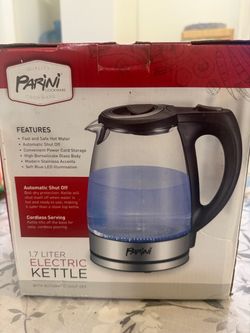 Parini 1.7 Liter Glass Electric Kettle