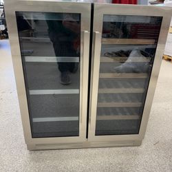 30” Wine And Beverage center Fridge 