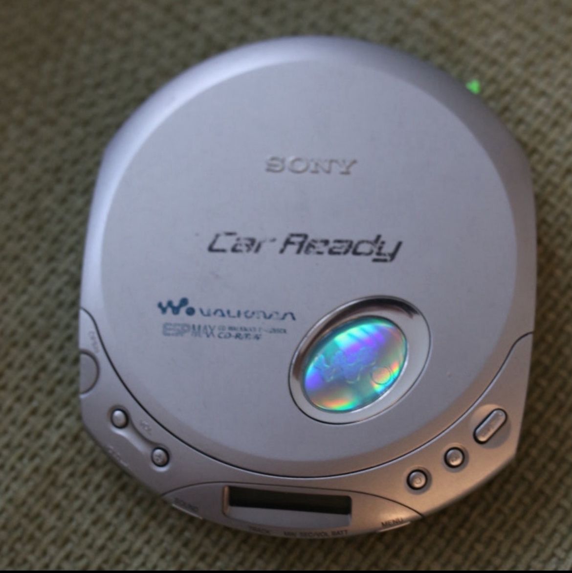 Sony Walkman Car Ready D-E356CK Silver CD Player
