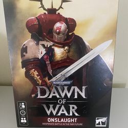 Dawn Of War Onslaught Board Game Warhammer 40k Honored Of The Chapter - NIB 