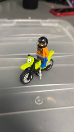 LEGO Dirt Bike with Rider Minifigure