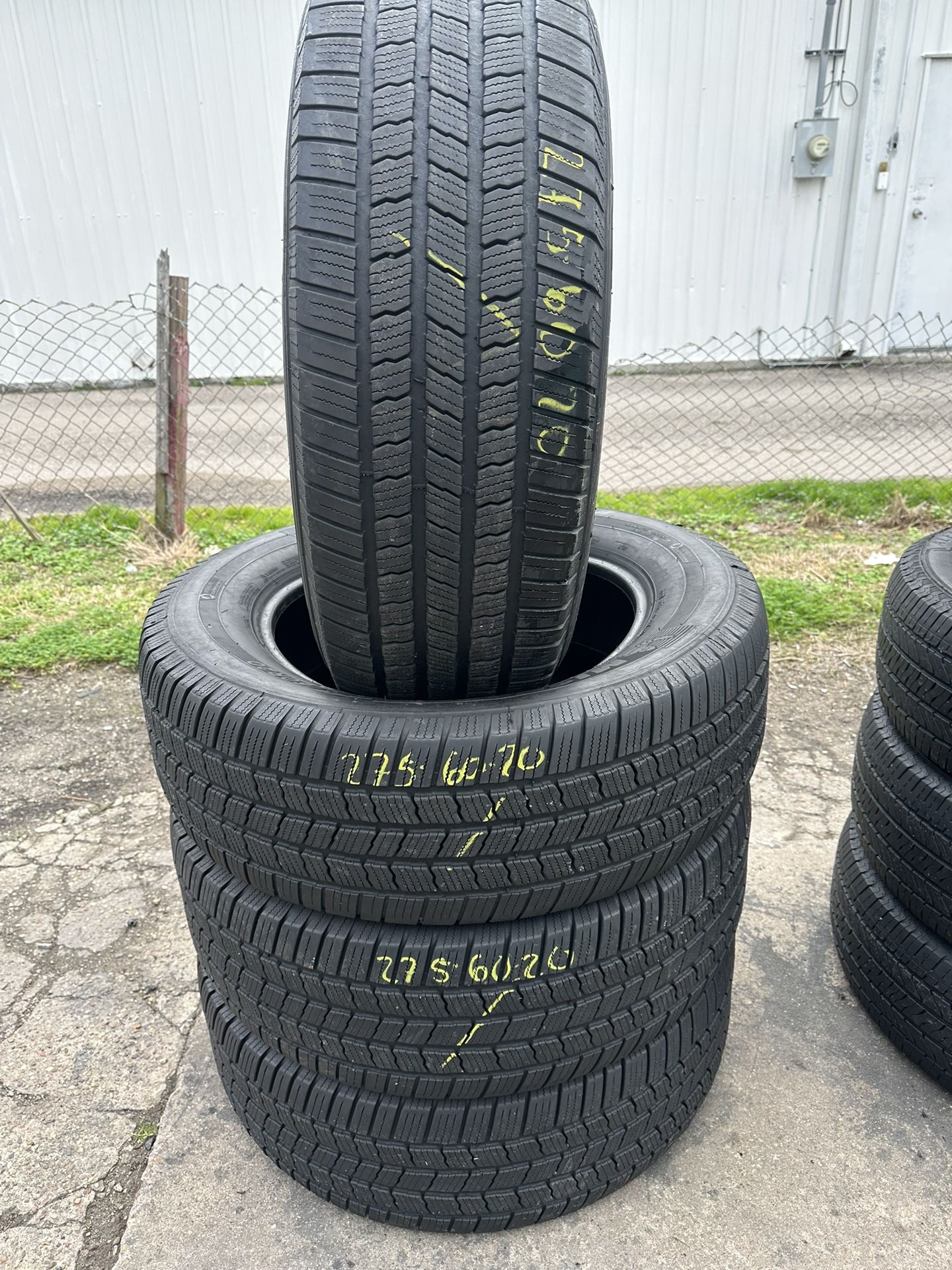 275-60-20 Set Of 4 Michelin
