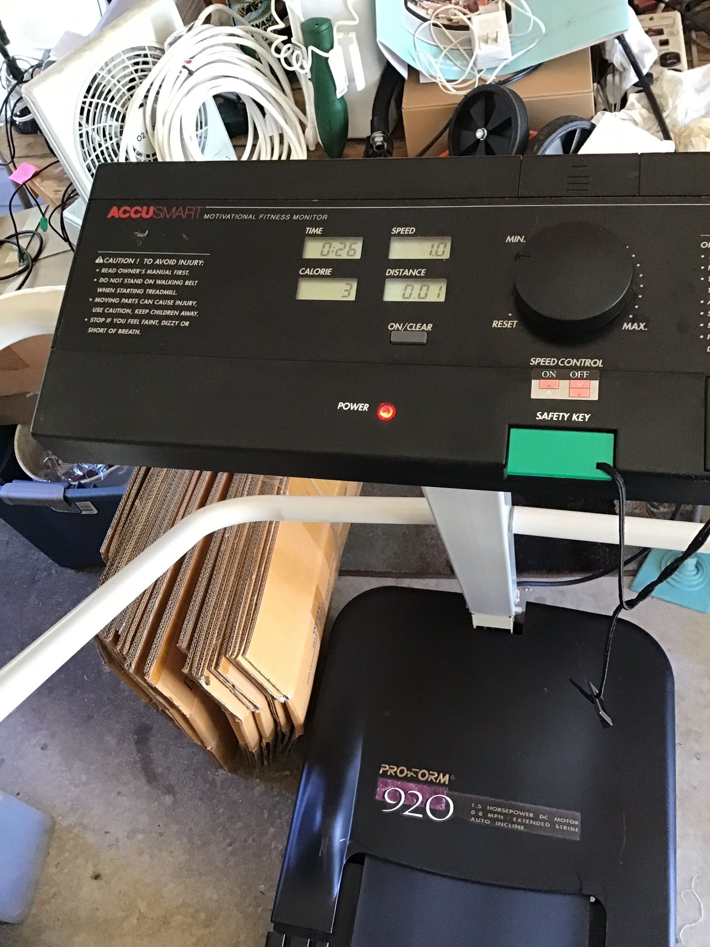 Accusmart Pro Form 920 Treadmill