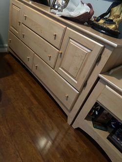 Dresser and Single Night Stand