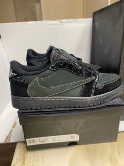 Nike Jordan 1 Travis Scott Black Phantom Size 9