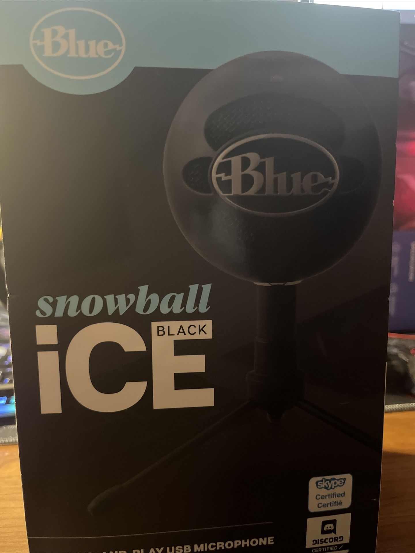 Black Snowball Ice Microphone
