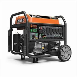 Genmax 12,000/9000-Watt Electric Start Dual Fuel Gas Propane Powered Generator with 458 CC Engine
