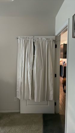 Very Nice off White Drapes