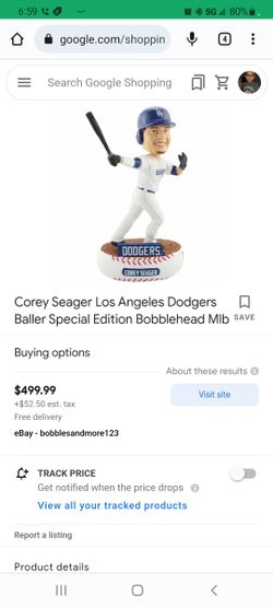 Dodgers Corey Seager 2017 Foco Bobblehead 