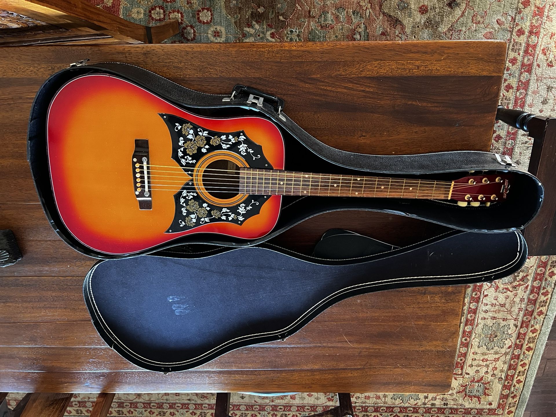 Vintage 60’s Checkmate Acoustic Guitar Model G235