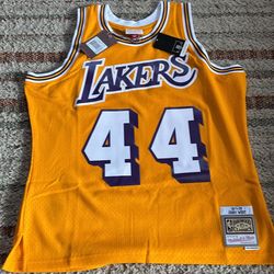 Jerry West Lakers Jersey