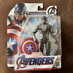 Marvel Avengers: Endgame Team Suit Captain America 6-Inch-Scale Figure