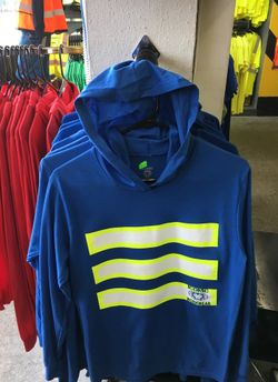 Hi viz long sleeve with Hood