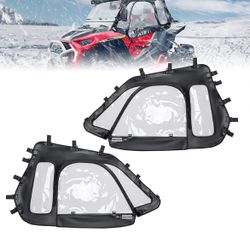 KEMIMOTO Polaris Soft Upper Doors Fit w/Side Mirrors and Windshields, *NEW*