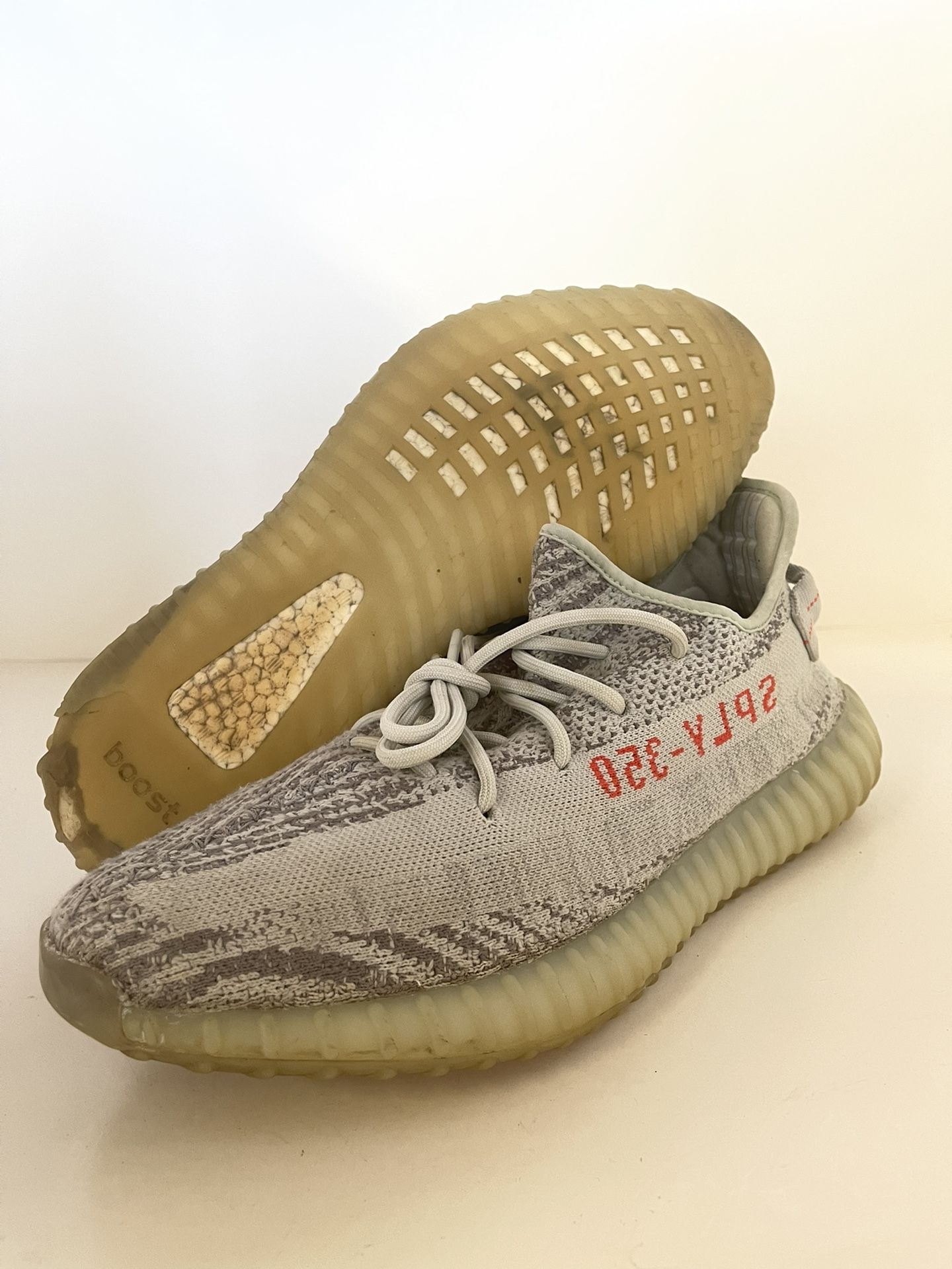 Blue Yeezy B37571 Adidas Yeezy Boost 350 V2 Blue Tint B37571 Size
