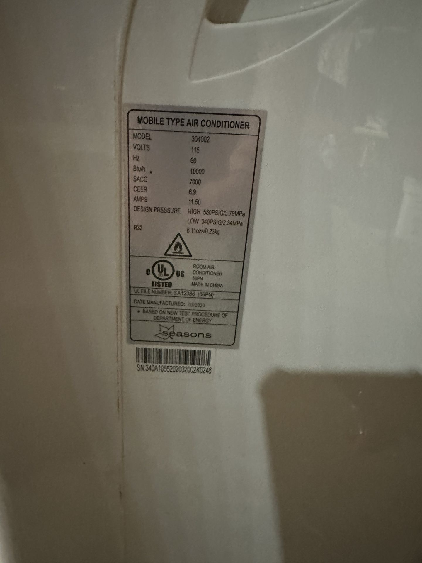 Portable Air Conditioner