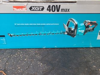BRAND NEW Makita XGT 40V max Brushless Cordless 24 in. Hedge Trimmer (Tool Only)