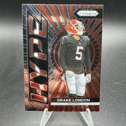 2023 Panini Prizm - Hype Drake London #H-10 Atlanta Falcons