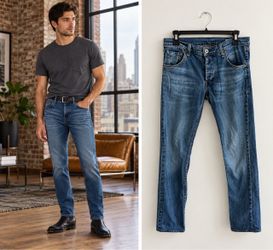 rag & bone Men’s Slim Fit Jeans Size 30 Blue Denim
