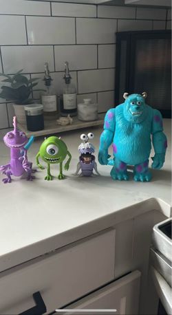 Monsters Inc figures