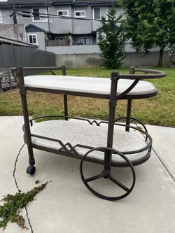 Outdoor Bar Cart (perfect for pool, Backyard BBQ)