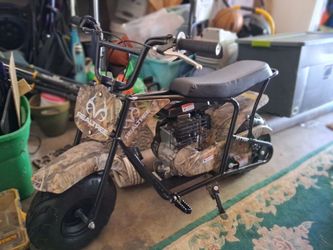 Realtree RT100 Mini Bike Gas Powered