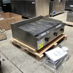 36 Ins NSF Manual Gas Griddle CD-MG36