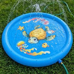 Ocean-Themed Splash Pad