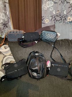 Mk, kipling & Rebecca Minkoff various prices