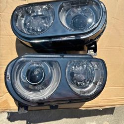08-14 Dodge Challenger Headlights faros calaveras micas luces