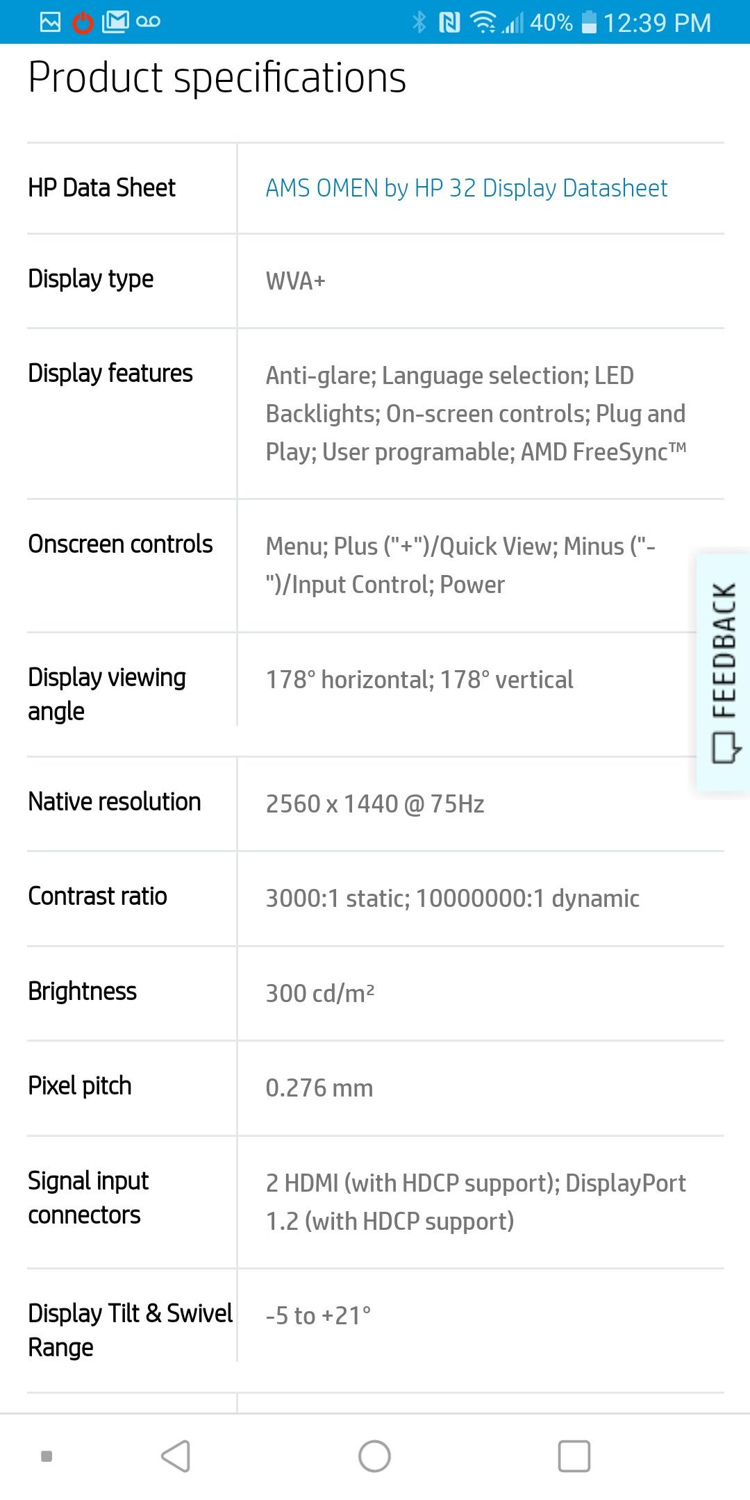 32 inch gaming monitor