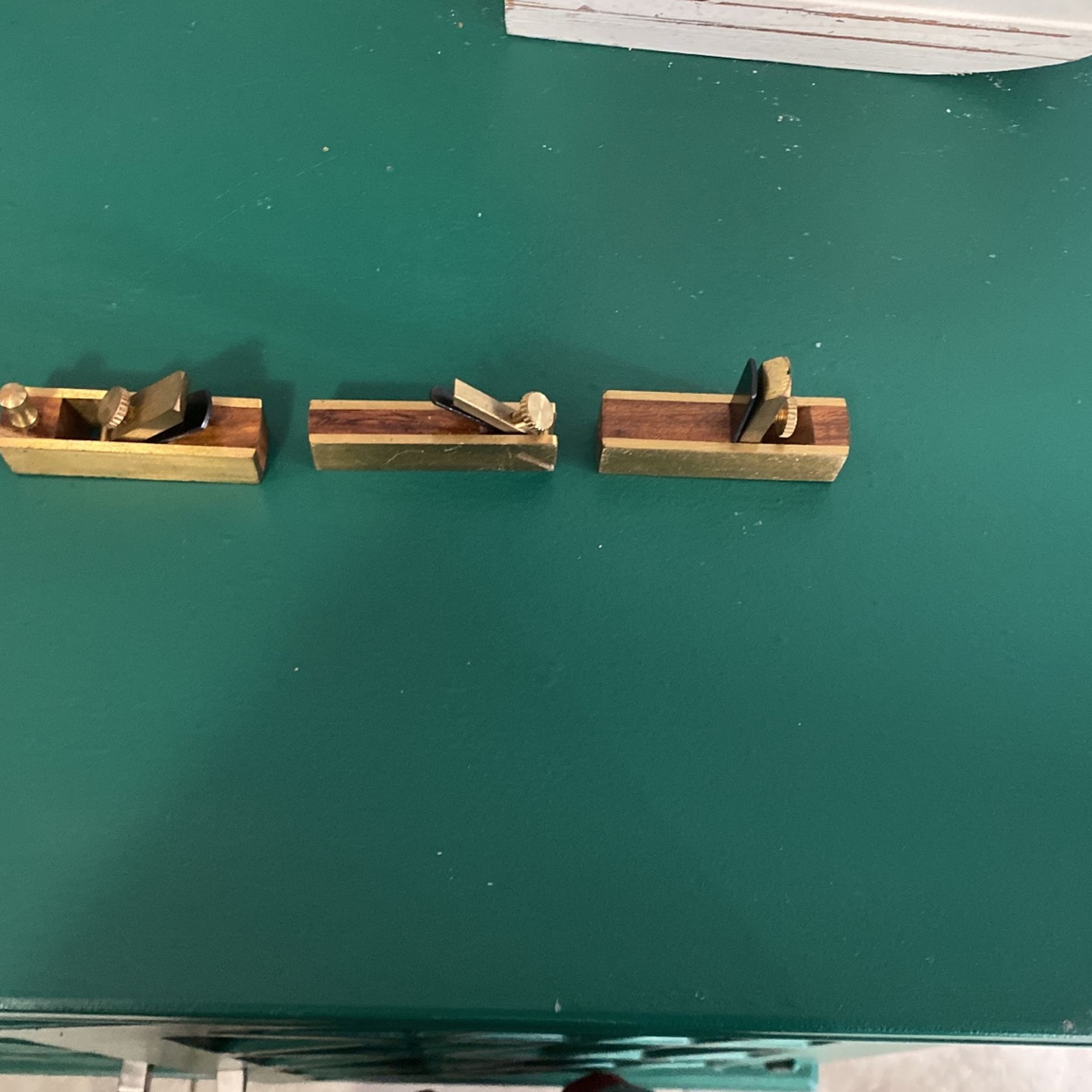 Mini Brass Plane Set